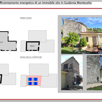 Intervento di Efficientamento Energetico di un immobile sito in Guidonia Montecelio