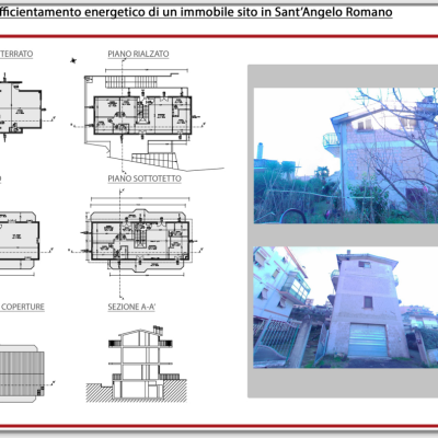 Intervento di Efficientamento Energetico di un immobile sito a Sant'Angelo Romano (RM)