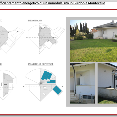 Intervento di Efficientamento Energetico di un immobile sito a Guidonia Montecelio